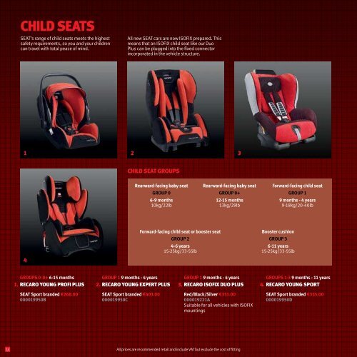 download accessories brochure - SEAT Ireland