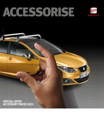 SPECIAL OFFER ACCESSORY PACKS 2011 - Seat