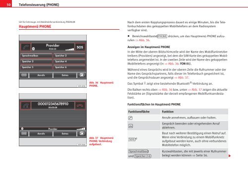 SEA T S O U N D SYSTEM 3 .0 BETRIEBS ANLEITUNG - Seat Forum