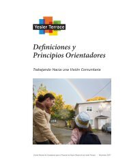 Definiciones y Principios Orientadores - Seattle Housing Authority