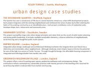 Urban design case studies and elements - Seattle Housing Authority