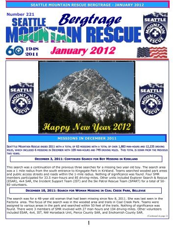 Bergtrage - Seattle Mountain Rescue