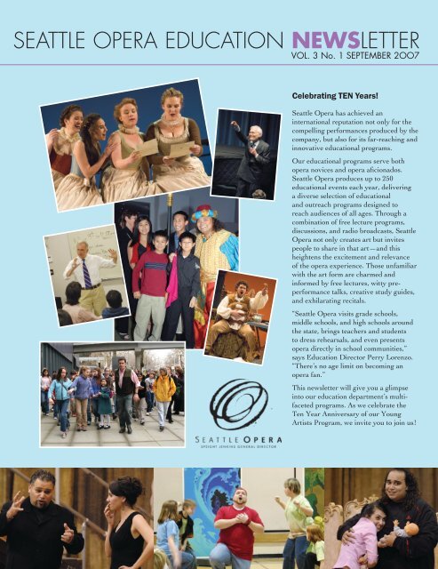 View Education Newsletter - Seattle Opera