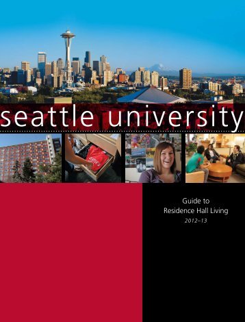 Guide to Residence Hall Living - Seattle University