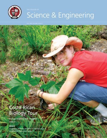 2009 Fall - Science & Engineering Newsletter - Seattle University