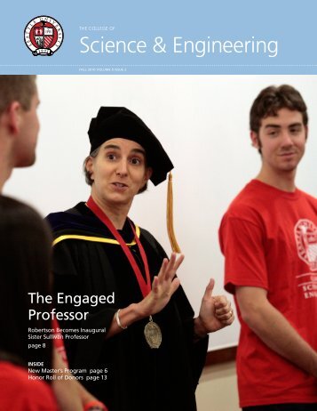 2010 Fall - Science & Engineering Newsletter - Seattle University