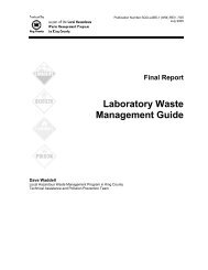 Laboratory Waste Management Guide - Seattle University