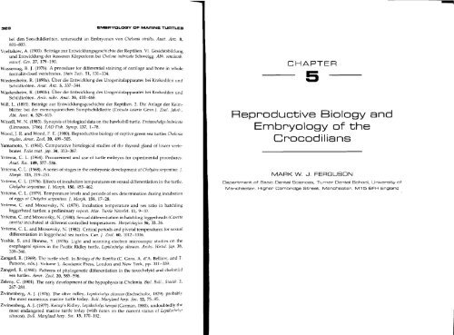 Reproductive Biology and Embryology of the ... - Seaturtle.org