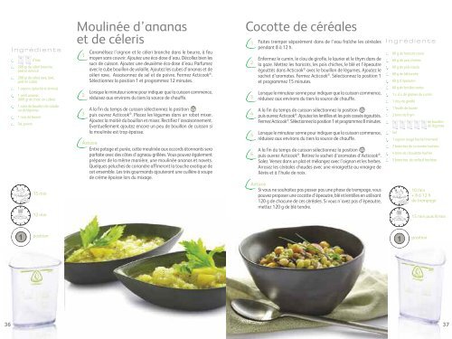 Livre de recette Seb, Acticook