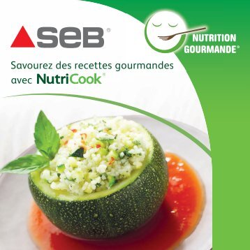 Livre de recette Seb, Nutricook