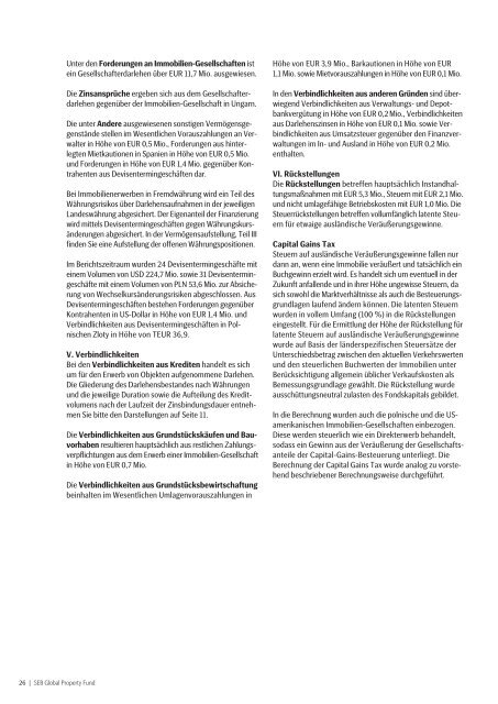 Jahresbericht zum 31.12.2012 - SEB Asset Management