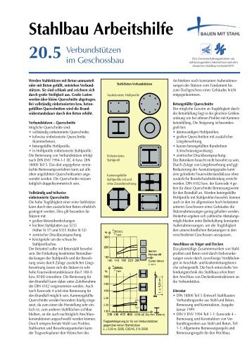 Stahlbau Arbeitshilfe 20.5 - bauforumstahl e. V.