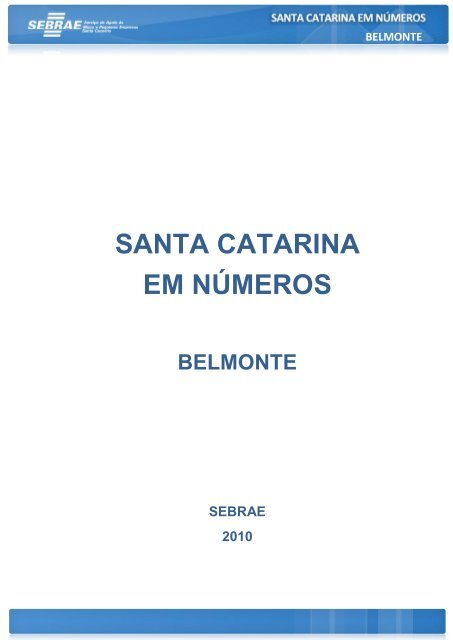 BELMONTE - Sebrae/SC