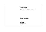 VOM-1021DV Bruger manual