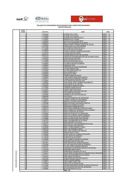 clique aqui para obter a relaÃ§Ã£o de inscritos