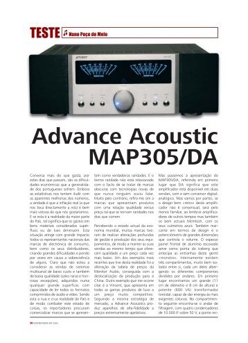 Advance Acoustic MAP305/DA