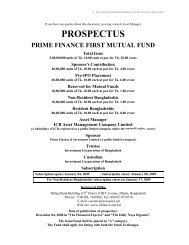 Prime Finance 1st Mutual Fund ------ Full Prospectus