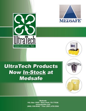 UltraTech Products Now In-Stock at Medsafe - Gosafe.com