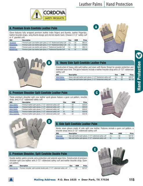 Hand Protection - Gosafe.com
