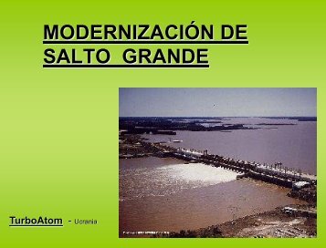 MODERNIZACIÓN DE SALTO GRANDE - CAUCI