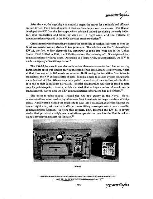 American Cryptology during the Cold War - The Black Vault