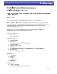 Orbital inflammation secondary to bisphosphonate therapy ...
