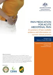 Pain medication for acute abdominal pain (PDF, 120KB)