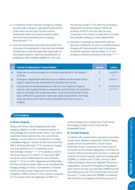 Clinical Guidelines for Acute Stroke Management - Living on the EDge