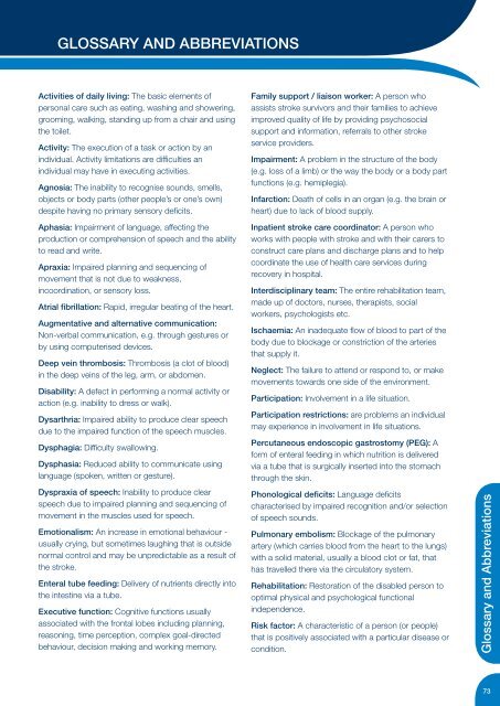 Clinical Guidelines for Acute Stroke Management - Living on the EDge