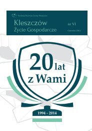 Kleszczów Życie Gospodarcze - Czerwiec