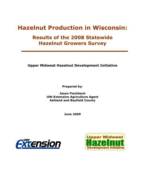 Hazelnut Production in Wisconsin: - Upper Midwest Hazelnut ...