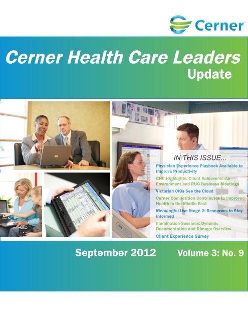 Cerner Healthcare Solutions Bengaluru Karnataka Cerner Health Care Leaders - Cerner Corporation