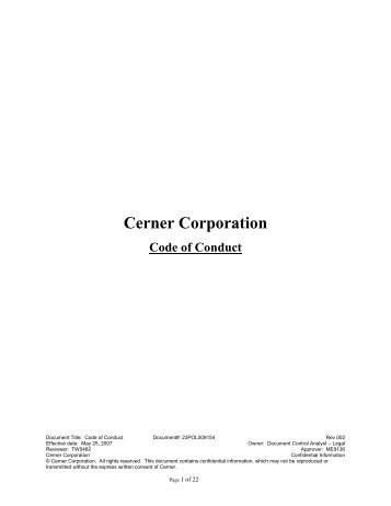 Cerner Corporation