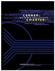 Download the Full Report - Cerner Corporation