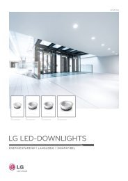 LG LED-DownLiGhts - Secomp GmbH