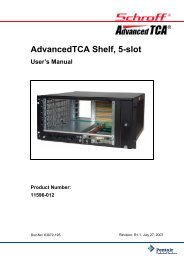 AdvancedTCA Shelf, 5-slot - ATCA - Schroff's AdvancedTCA ...