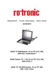 26.99.0073 - rotronic data sheet - Roline