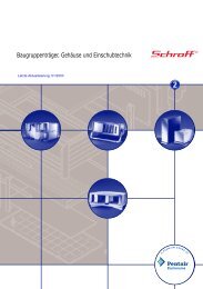 Baugruppenträger, Gehäuse und Einschubtechnik