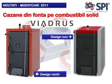 Cazane din fonta pe combustibil solid - Secpral Pro Instalatii