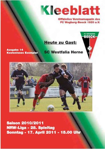 SC Westfalia Herne - FC Wegberg-Beeck 1920 e.V.