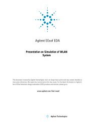 Presentation on Simulation of WLAN System - Agilent Technologies