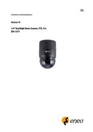 Fastrax III 1/4â Day/Night Dome Camera, PTZ, 37x EDC-3371 - Belcom