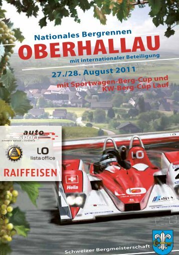 Nufarep GmbH - Bergrennen Oberhallau