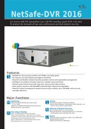 NetSafe-DVR 2016 - SecureTech