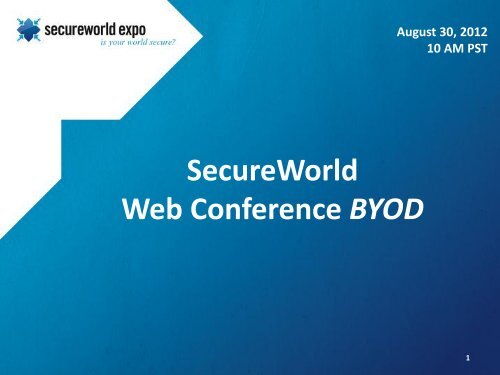 download slides - SecureWorld