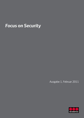 Focus on Security 1-2011 - Securitas