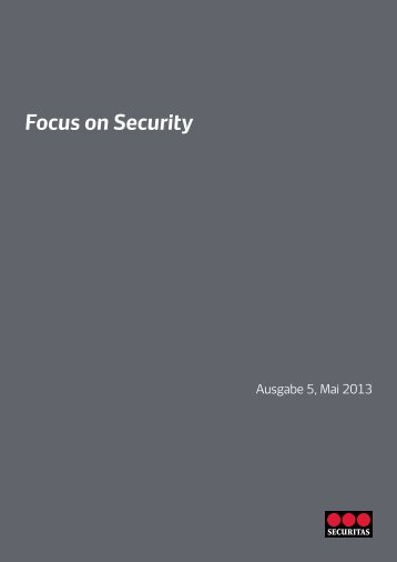 Focus on Security 5-2013 - Securitas