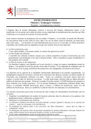 Contaminations croisées pour les boulangers/traiteurs - Sécurité ...