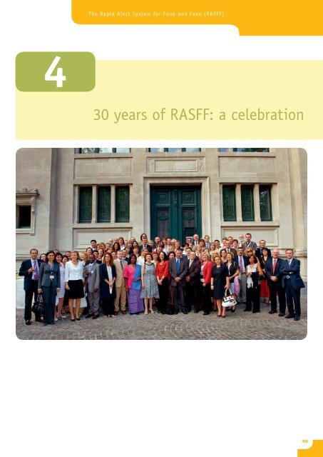 (RASFF) Annual Report 2009 - European Commission - Europa