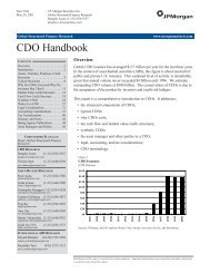 CDO handbook.qxd - Securitization.Net